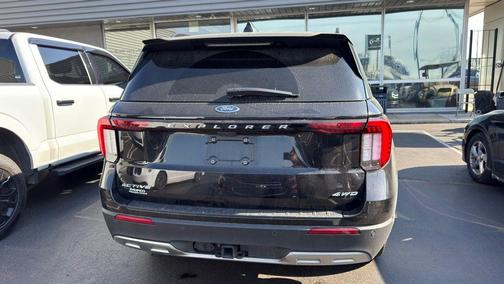 Black Metallic 2025 Ford Explorer Active