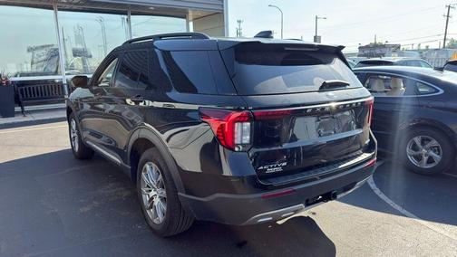 Black Metallic 2025 Ford Explorer Active