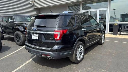 Shadow Black 2018 Ford Explorer Limited