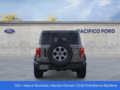 Carbonized Gray Metallic 2026 Ford Bronco Big Bend