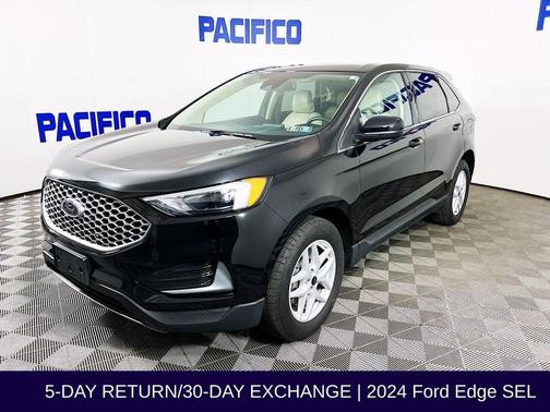 Black Metallic 2024 Ford Edge SEL