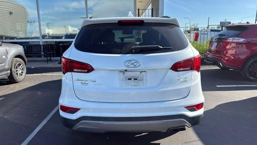 Frost White Pearl 2017 Hyundai Santa Fe Sport 2.4L