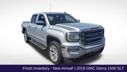 Quicksilver Metallic 2018 GMC Sierra 1500 SLT