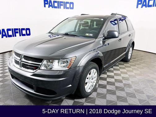 Granite Crystal Clearcoat Metallic 2018 Dodge Journey SE
