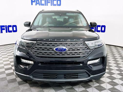 Black Metallic 2023 Ford Explorer XLT