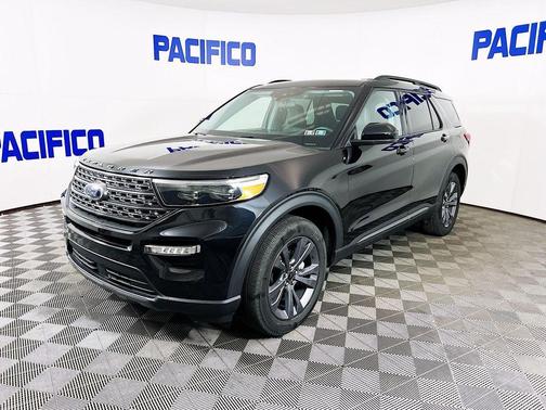 Black Metallic 2023 Ford Explorer XLT