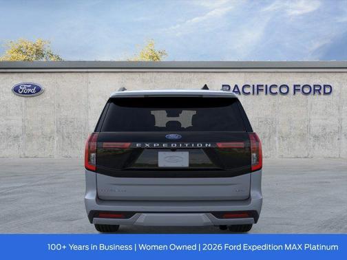 Glacier Gray Metallic 2026 Ford Expedition Max Platinum