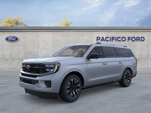 Glacier Gray Metallic 2026 Ford Expedition Max Platinum