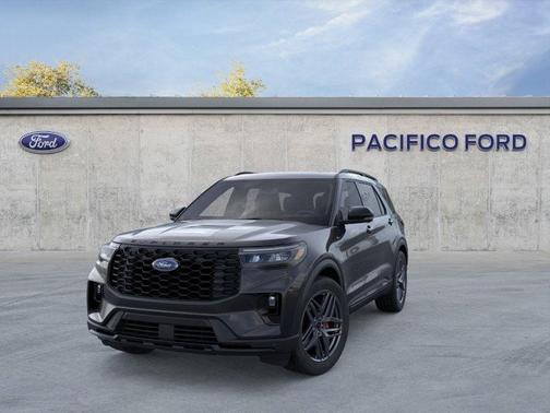 Agate Black Metallic 2026 Ford Explorer ST-Line