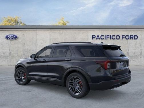 Agate Black Metallic 2026 Ford Explorer ST-Line