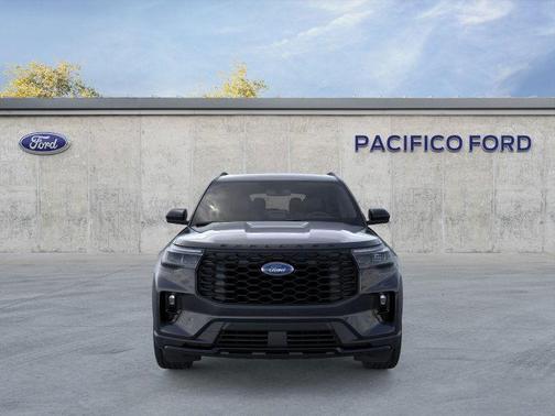 Agate Black Metallic 2026 Ford Explorer ST-Line