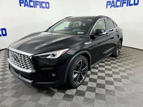 Black Obsidian 2022 INFINITI QX55 LUXE