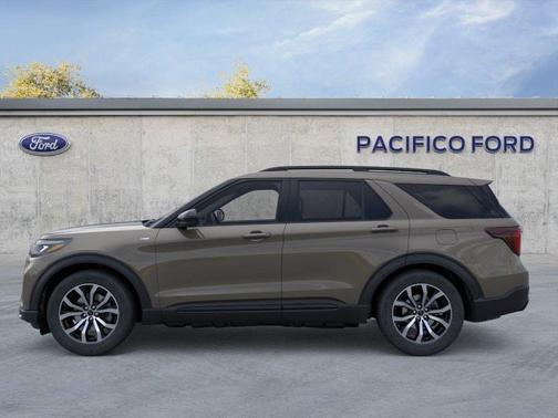 Gray 2026 Ford Explorer ST-Line