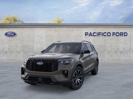 Gray 2026 Ford Explorer ST-Line