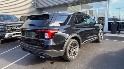 Black Metallic 2025 Ford Explorer ST