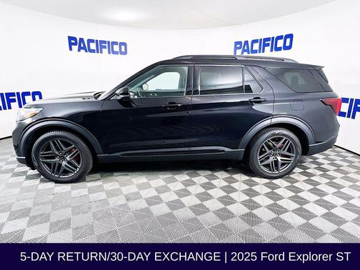 Black Metallic 2025 Ford Explorer ST