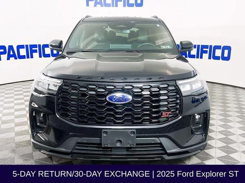 Black Metallic 2025 Ford Explorer ST