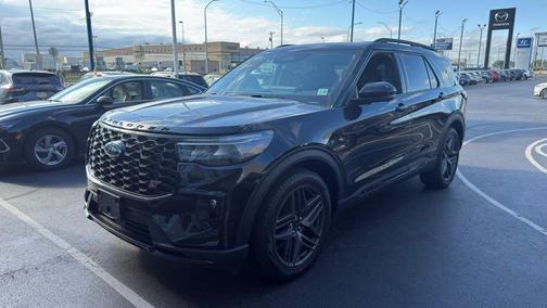 Black Metallic 2025 Ford Explorer ST