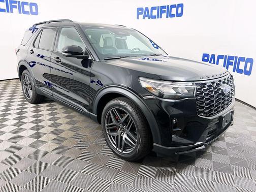 Black Metallic 2025 Ford Explorer ST
