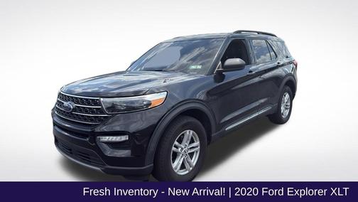 Black Metallic 2020 Ford Explorer XLT