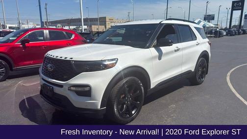 White 2020 Ford Explorer ST