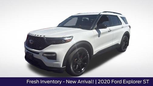 White 2020 Ford Explorer ST