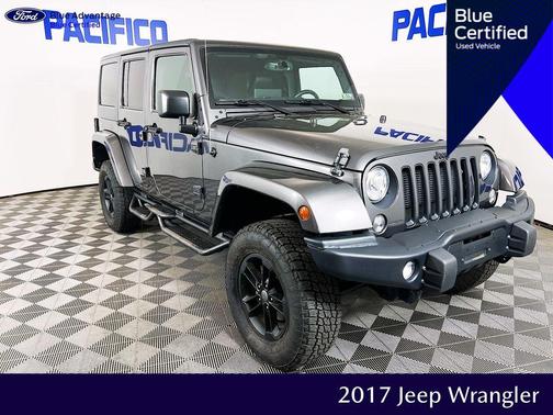 Granite Crystal Clearcoat Metallic 2017 Jeep Wrangler Unlimited Sahara