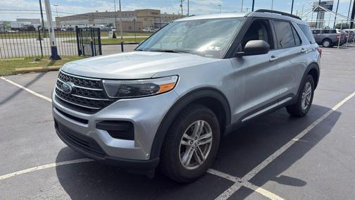 Silver Metallic 2024 Ford Explorer XLT