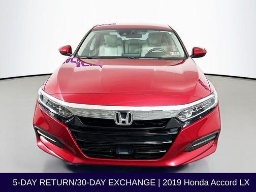 Red 2019 Honda Accord LX