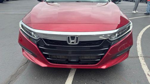 Red 2019 Honda Accord LX
