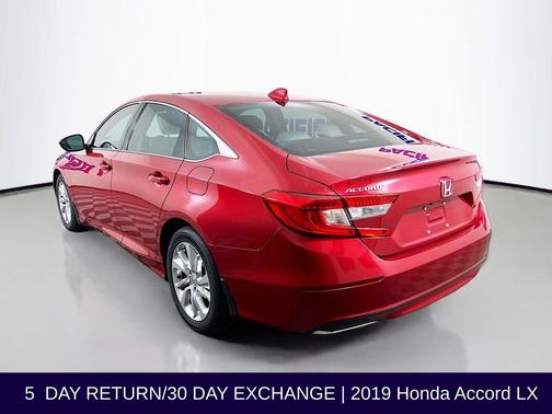 Red 2019 Honda Accord LX