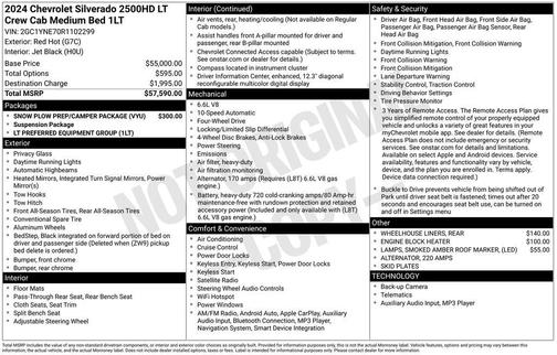 2024 Chevrolet Silverado 2500 LT