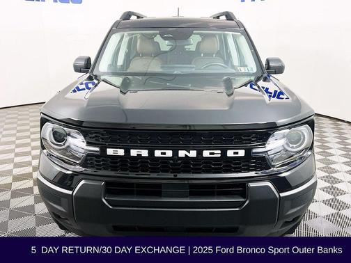 Shadow Black 2025 Ford Bronco Sport Outer Banks