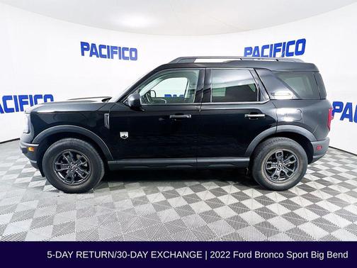 Shadow Black 2022 Ford Bronco Sport Big Bend