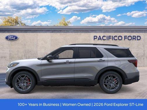 Carbonized Gray Metallic 2026 Ford Explorer ST-Line