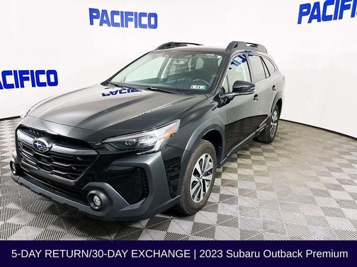 Crystal Black Silica 2023 Subaru Outback Premium