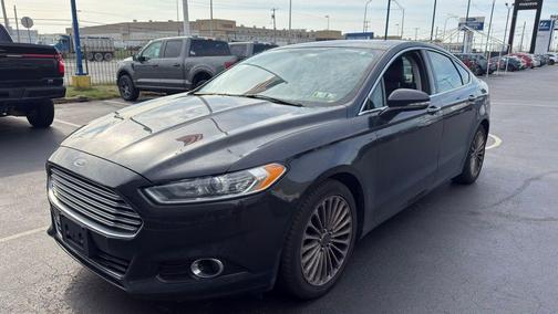 Tuxedo Black 2015 Ford Fusion Titanium