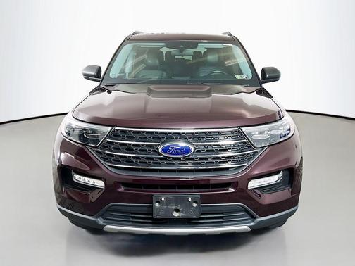 Red Metallic 2023 Ford Explorer XLT