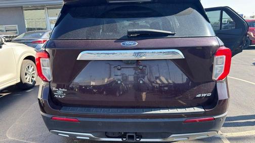Red Metallic 2023 Ford Explorer XLT