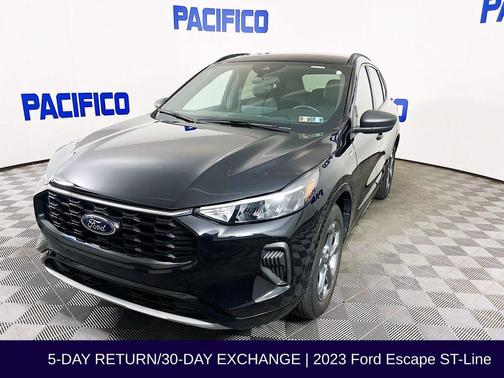 Agate Black Metallic 2023 Ford Escape ST-Line