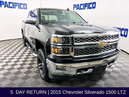 Black 2015 Chevrolet Silverado 1500 LTZ