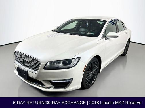 White Platinum Clearcoat Metallic 2018 Lincoln MKZ Reserve