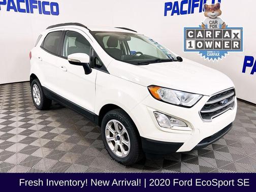 Diamond White 2020 Ford EcoSport SE