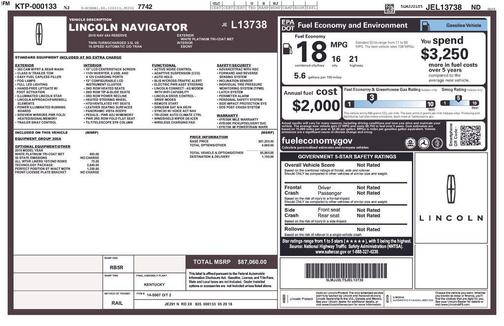 2018 Lincoln Navigator Reserve