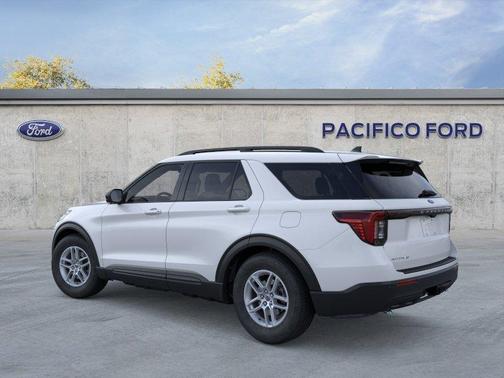 Space White Metallic 2026 Ford Explorer Active