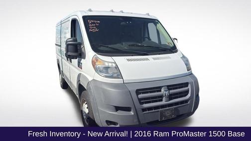 Bright White Clearcoat 2016 RAM ProMaster 1500 Low Roof