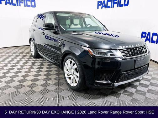 Narvik Black 2020 Land Rover Range Rover Sport 3.0L Supercharged HSE