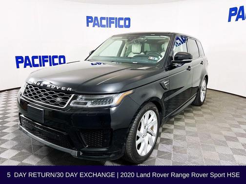 Narvik Black 2020 Land Rover Range Rover Sport 3.0L Supercharged HSE