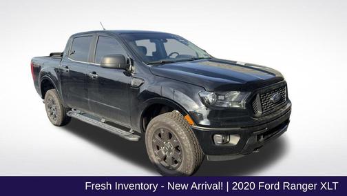 Shadow Black 2020 Ford Ranger XLT