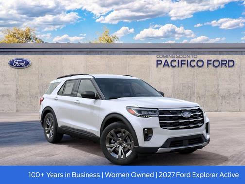 Star White 2027 Ford Explorer